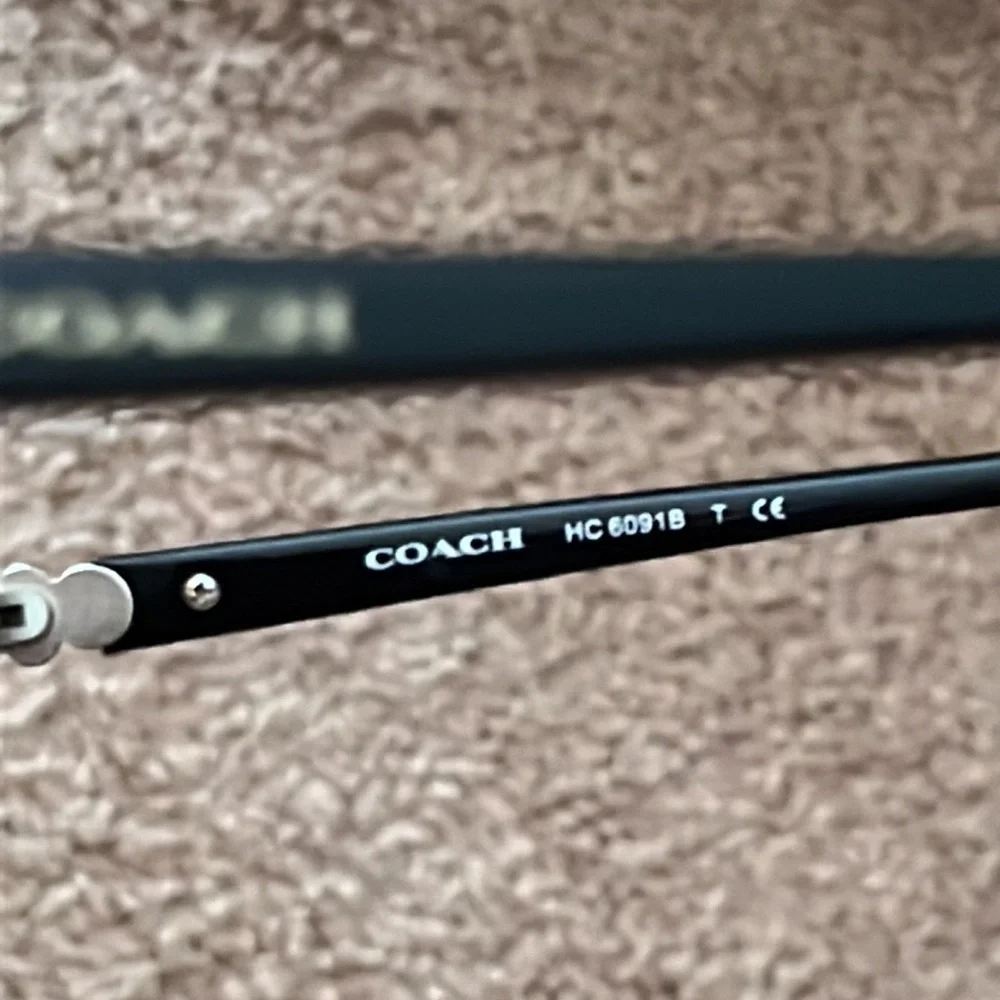 Coach HC6091B-5002 black glasses frames